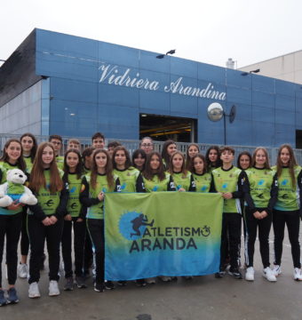 Vidriera Arandina S.L. apoya al deporte arandino patrocinando a Atletismo Aranda